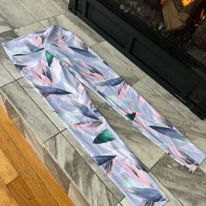 Fabletics PowerHold High-Rise Printed Leggings